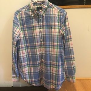 Ralph Lauren long sleeve checkered button down
